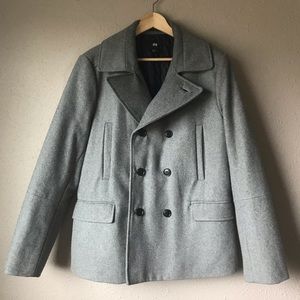H&M Peacoat